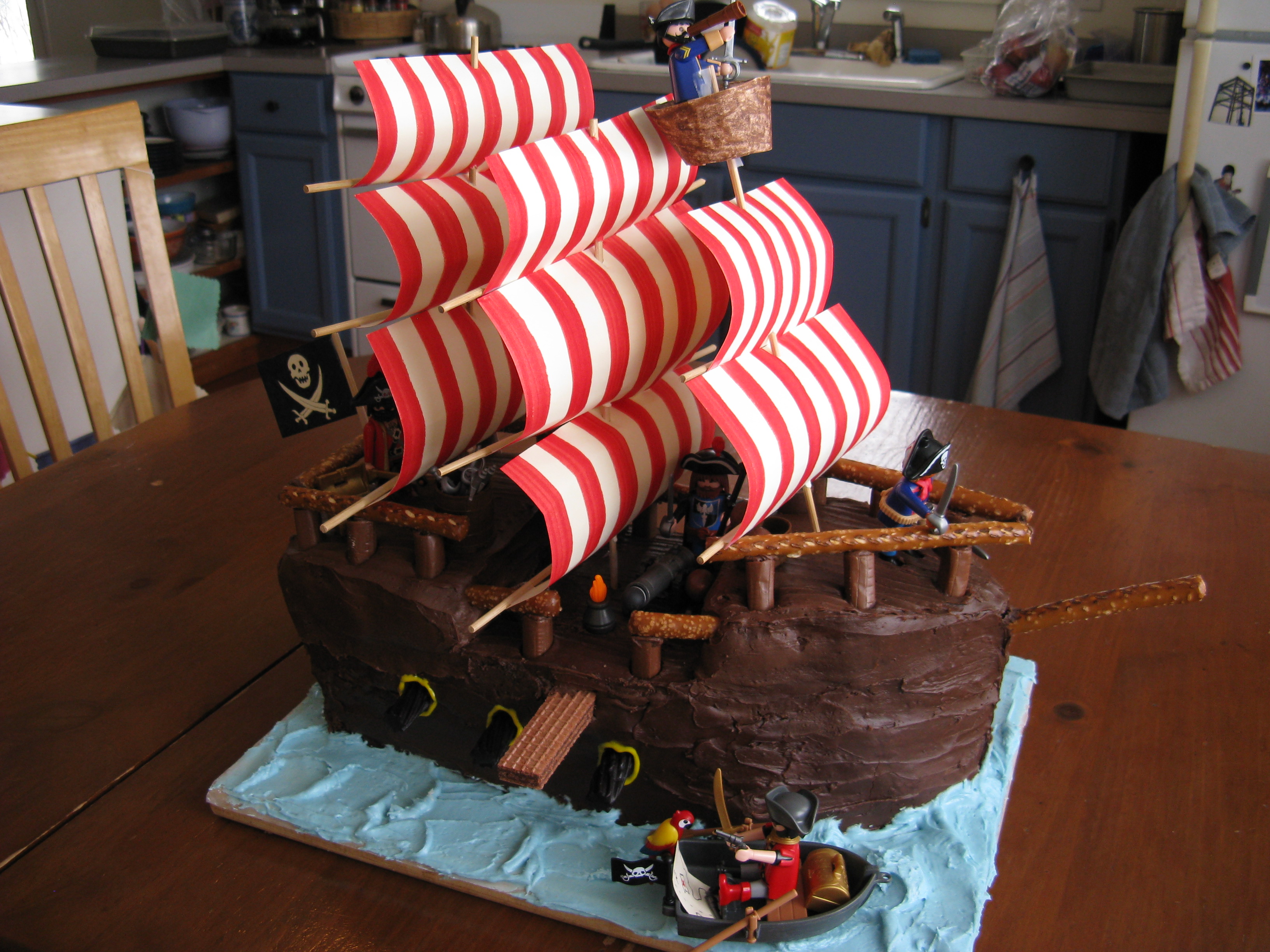 Crissa's Cake Corner!: Lego Pirate Ship Cake
