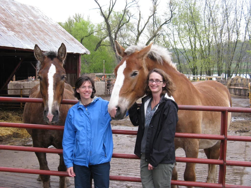 Angie writes from the family farm in Lodi, W