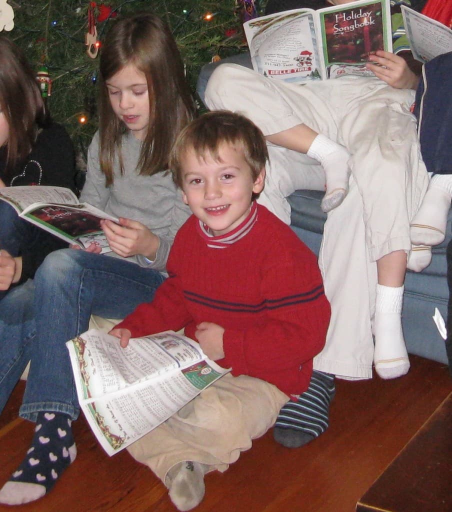 Singing parties -- one of our favorite ways of building childhood memories.