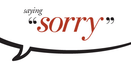 What to Say Instead of "Sorry"